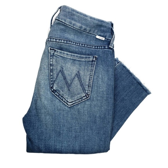 MOTHER Looker Ankle Jeans in When Sparks Fly - Picture 2 of 9